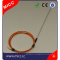 redressé 0.5mm 1mm dia MITC sondes superfine thermocouple